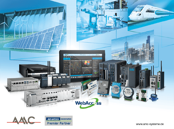 AMC als Advantech Premier Partner für die industrielle Computertechnik
