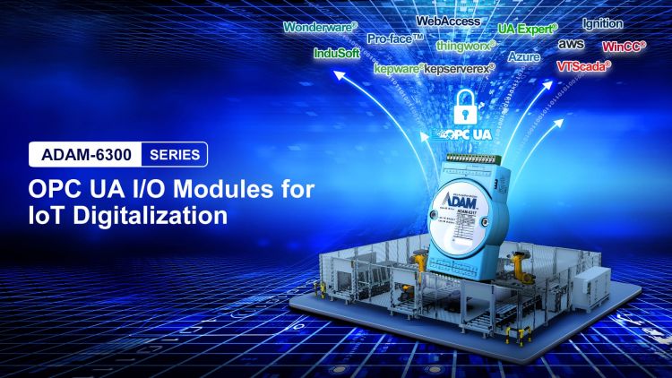 Die neue ADAM-6300 Serie unterstützt OPC UA