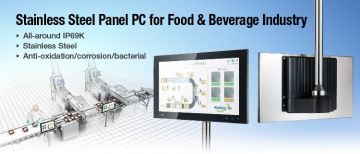 Edelstahl Touch Panel Systeme für Lebensmittelindustrie