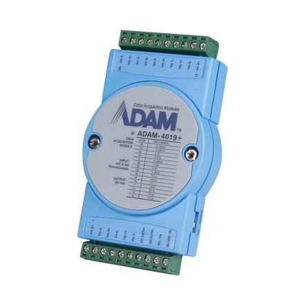 ADAM-4019+-F - Remote I/O Modul mit RS485 mit 8 univ. Analog-Eingängen (ASCII/ModbusRTU)