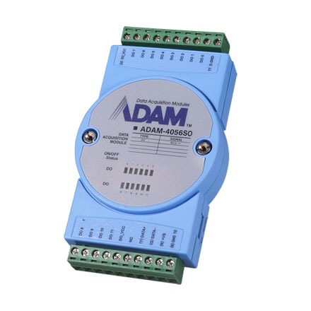 ADAM-4056SO-B (+Modbus) - Remote-I/O-Modul 12-Kanal-Digital-Ausgangs(Source)-Modul für RS485