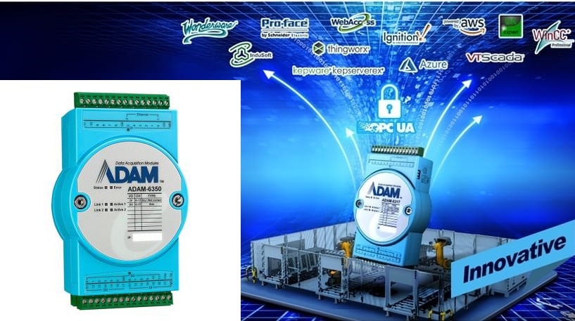 ADAM-6350-A1 - IoT OPC UA Ethernet I/O-Modul