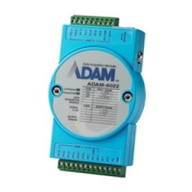 ADAM-6022-A1E - Ethernet Remote-I/O-Modul Dual-loop PID Kontroller via Ethernet