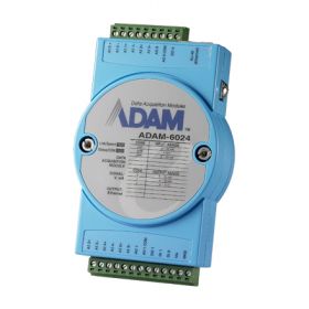 ADAM-6024-D - IoT Ethernet Remote I/O Modul 12 Kanal Multi E/A Modul mit LAN Anbindung