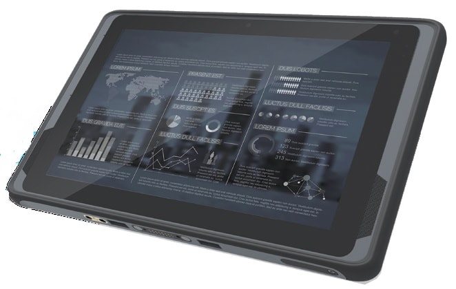 AIM-68CT-C2106000 - Robuster Tablet PC mit 10" Touch-Display, Atom CPU, 4GRAM, Win10 IoT