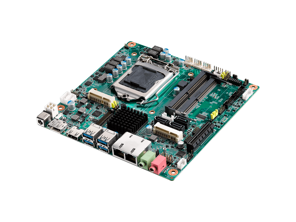 AIMB-285G2-00A1E - Mini-ITX Mainboard für i7/i5/i3 6/7.Gen. CPUs mit DP/HDMI/VGA u.a.