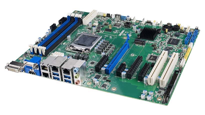 ASMB-787G2 - ATX Server Mainboard für 10. Gen. LGA1200 CPUs mit 2 LAN, M.2 Support