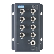 EKI-9508G-L-AE - Unmanaged Switch EN50155 mit 8 x M12 Gb-Ethernet-Ports für 24/48VDC