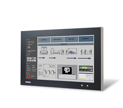 FPM-D21W-BE - Modular Industrie Touch Display 21,5" mit kapaz. Touch zur Kombination mit TPC-Bxx