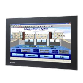 FPM-7181W-P3AE - Widescreen Industrie Display 18,5" Monitor mit kapazitiven Touch, VGA/DVI, IP66