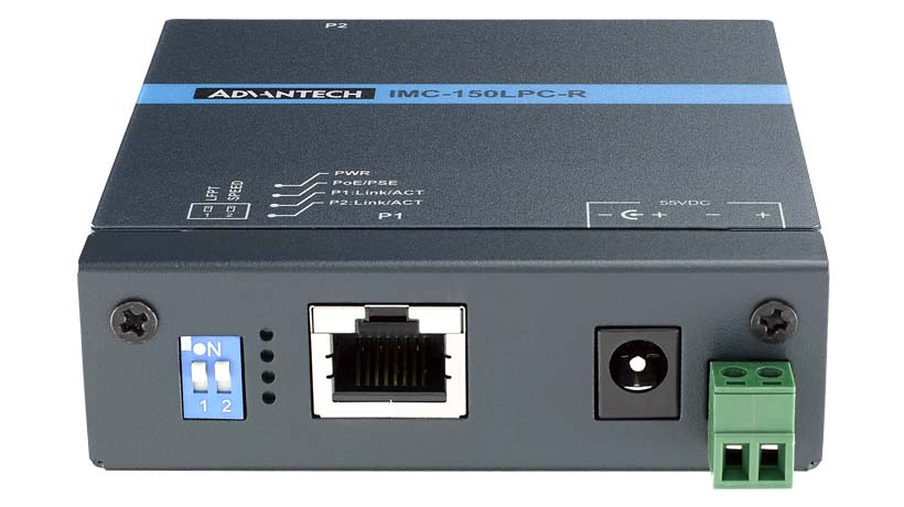 IMC-150LPC-M - Ethernet Extender (Master) mit PoE zur Verlängerung von LAN-Netzwerken via Koax