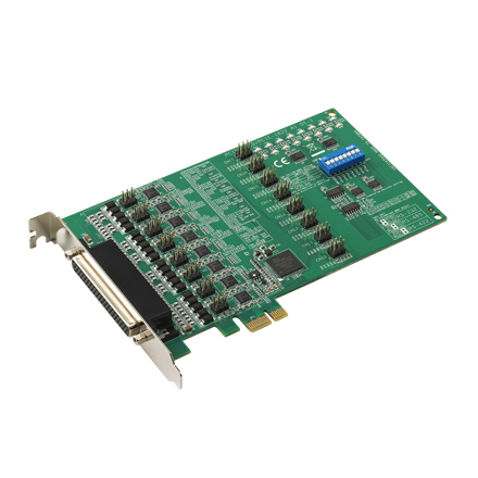 PCIe-1622C-AE - Serielle Schnittstellenkarte mit 8 isol. RS232/422/485 Ports für PCIe1x