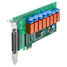 PCIe-1761H-AE - Digital- & Relaiskarte mit isol. 8 Digital-IN &  8 Relais-Out f. PCIe-Bus
