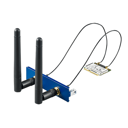 PCM-24S2WF-BE - iDoor WiFi+BT-Modul WiFi-802.11 ac/a/b/g/n & Bluetooth 4.1 Erweiterung