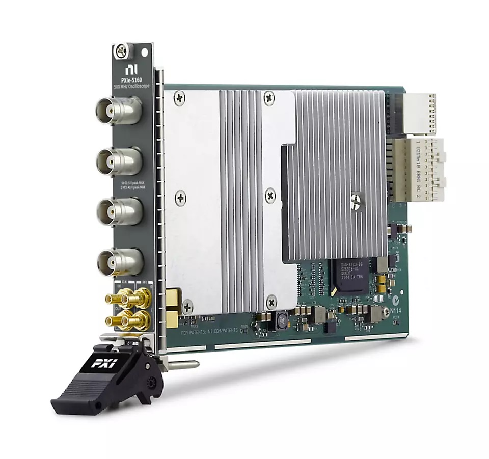 Oszilloskopkarte NI PXIe-5160-2GB pro Kanal 4-Kanal- Digitizer/Oszi mit 500MHz Bandbreite