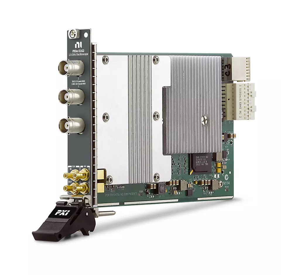 Oszilloskopkarte NI PXIe-5162-2GB pro Kanal 2-Kanal- Digitizer/Oszi mit 1,5GHz Bandbreite