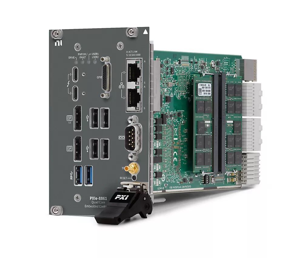 PXIe Controller NI PXIe-8861-Xeon-Win10 (64bit) mit Xeon Quad Core und Windows10 (64bit) mit TPM