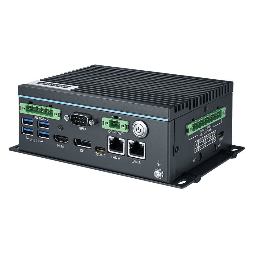 UNO-238-C3N1AE (V2) - Embedded Box IPC lüfterlos mit i3-1215UE CPU, M.2, 2 LAN, DP+HDMI