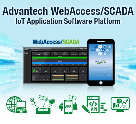 Software WebAccess 8.4 Professional für 150 Tags Browserbasierte HMI SCADA Software mit USB-Dongle
