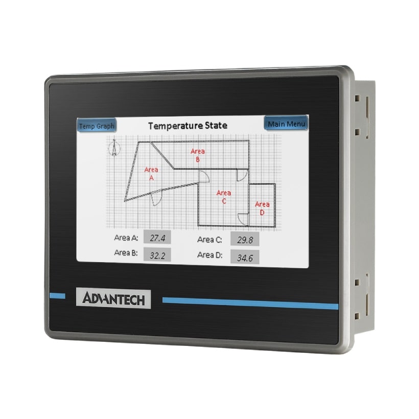 WOP-204K-NAE - Operator-Panel / HMI 4,3 Zoll WQVGA Touch Display + HMINavi Software