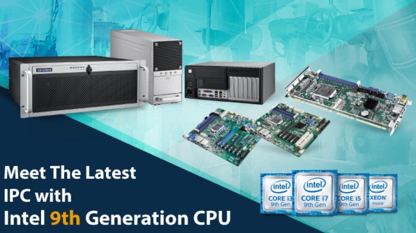 Industrielle Computer mit Intel i-Core der 9. Generation