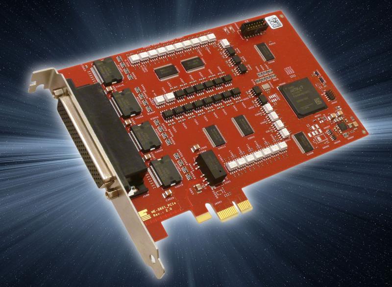 Die ME-582x Digital-I/O-Karten als PCIe